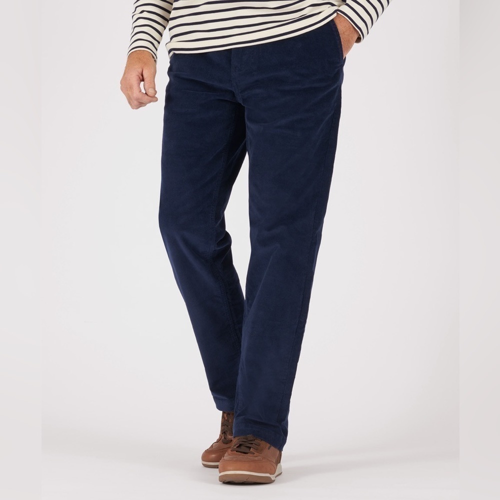 Paisley & Gray Slim Fit Navy Corduroy Pants Size 36/32